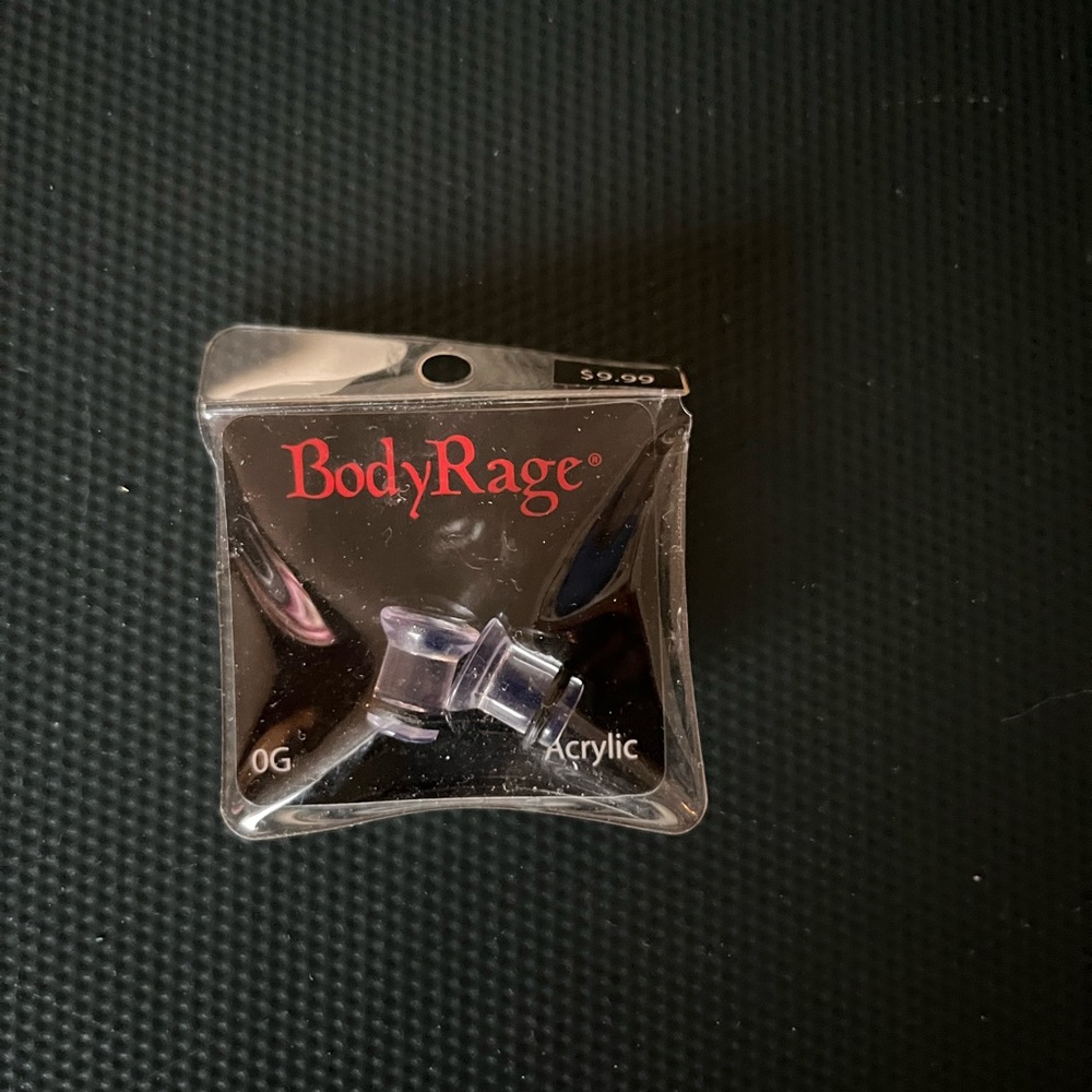 0g Clear Plugs